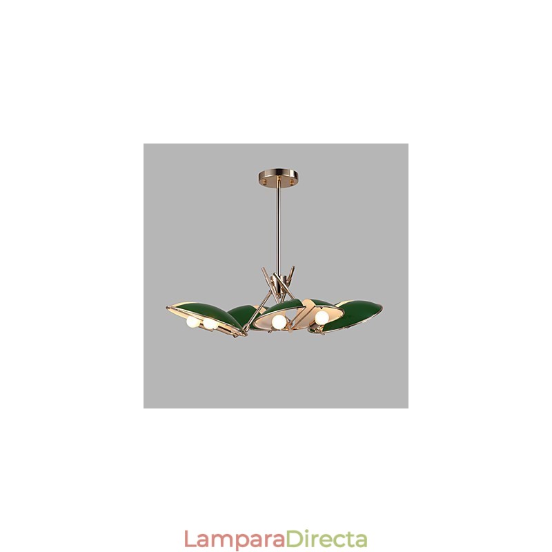 Lámpara de techo de araña minimalista moderna con personalidad