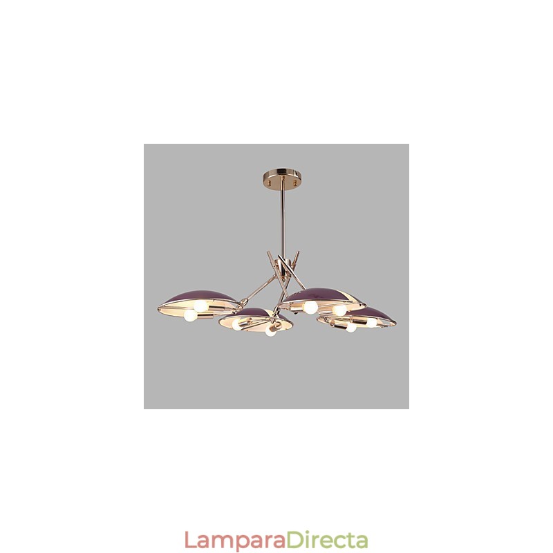Lámpara de techo de araña minimalista moderna con personalidad
