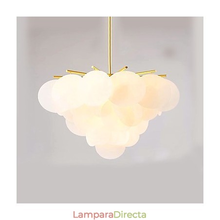 Lámpara colgante de bambú de madera estilo mini con pintura clásica tradicional Lámpara colgante de bambú de madera estilo mini con pintura clásica tradicional