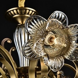 Lámpara de araña de 2 focos con diseño de cabaña rústica para diseñadores de interiores de metal.