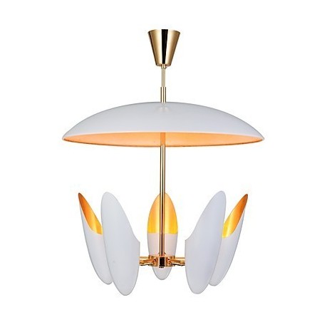 Lámpara colgante contemporánea moderna de 5 luces con diseño de arte breve Lámpara colgante contemporánea moderna de 5 luces con diseño de arte breve