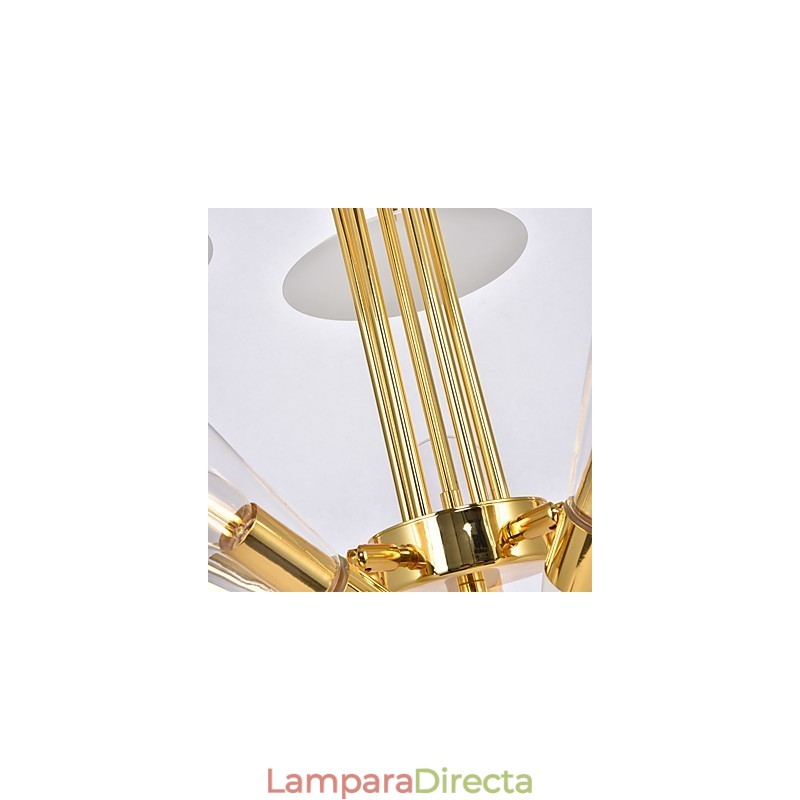 Lámpara de araña artística con dirección ajustable personalizada