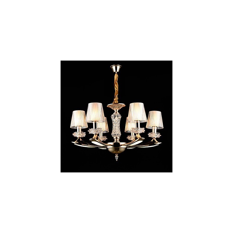 Lámpara colgante de metal estilo mini de cristal, moderna, contemporánea, tradicional, clásica, de aleación de zinc.