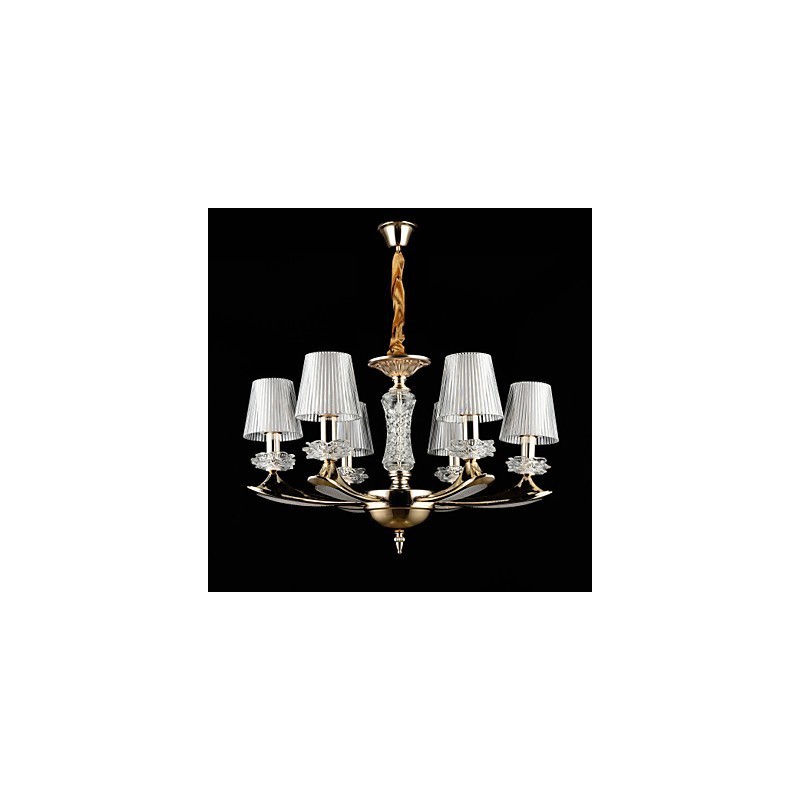 Lámpara colgante de metal estilo mini de cristal, moderna, contemporánea, tradicional, clásica, de aleación de zinc.