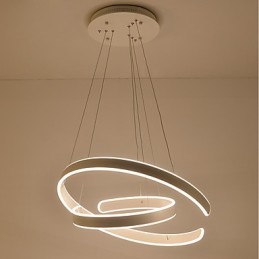 Lámpara de araña de atmósfera creativa y sencilla del norte de Europa, accesorio de iluminación decorativo para cantina.