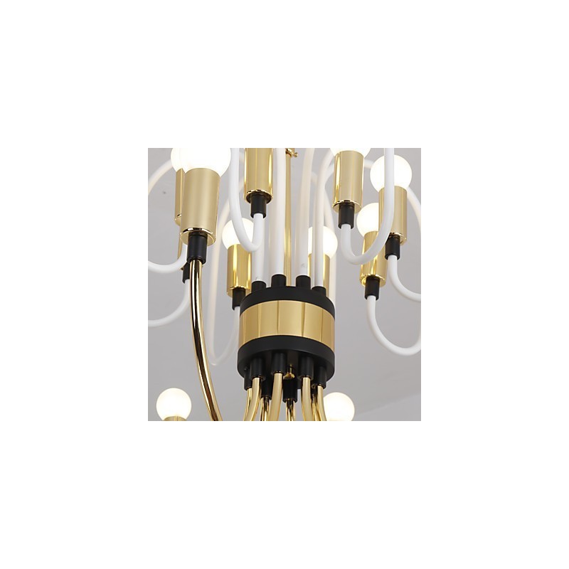 Lámpara de araña moderna, contemporánea y personalizada de estilo mini