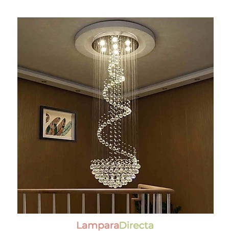 Lámparas de araña de cristal modernas para techo, lámparas colgantes para interiores, accesorios de iluminación decorativos Lámparas de araña de cristal modernas para techo, lámparas colgantes para interiores, accesorios de iluminación decorativos