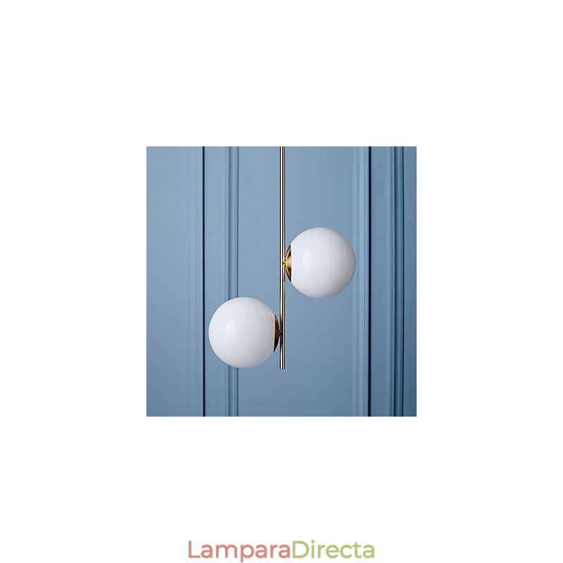 Lámpara de araña de 2 focos con diseño de cabaña rústica para diseñadores de interiores de metal.