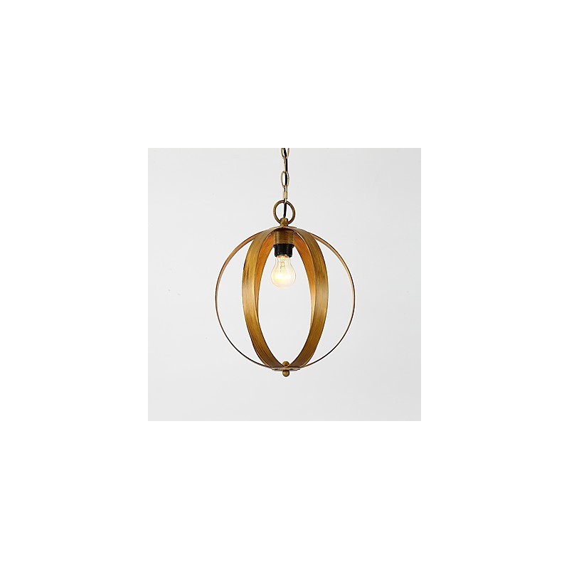 Lámpara colgante de metal estilo industrial americano con pintura en color estilo loft europeo para decorar interiores.