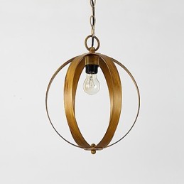Lámpara colgante de metal estilo industrial americano con pintura en color estilo loft europeo para decorar interiores.