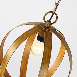Lámpara colgante de metal estilo industrial americano con pintura en color estilo loft europeo para decorar interiores.