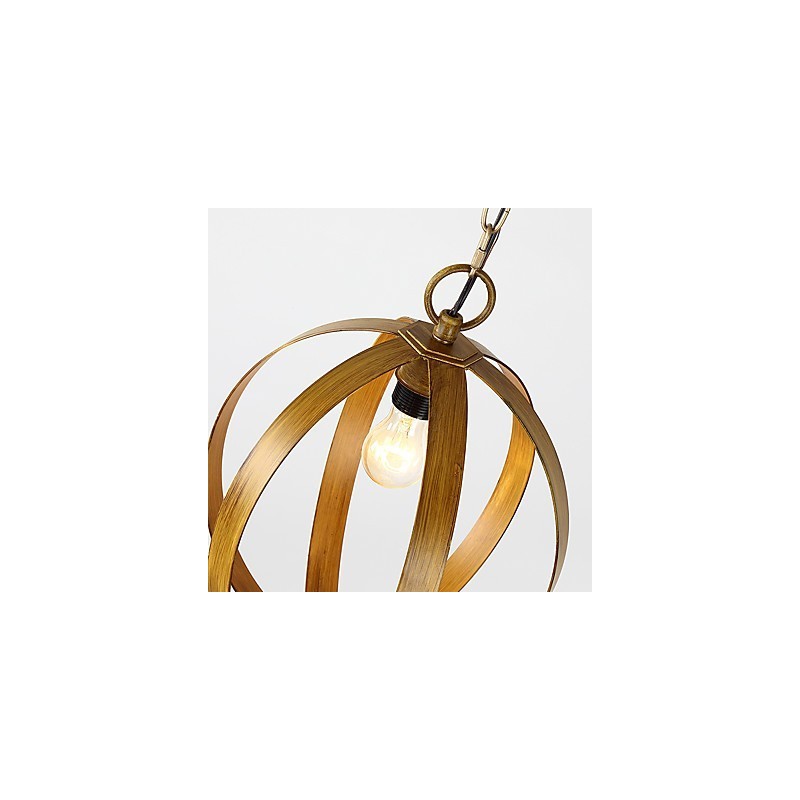 Lámpara colgante de metal estilo industrial americano con pintura en color estilo loft europeo para decorar interiores.