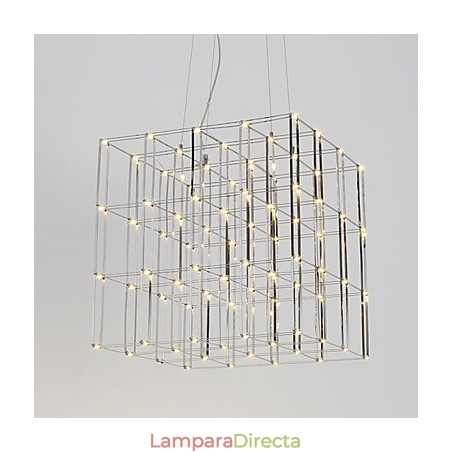 Lámpara de araña moderna de acero inoxidable, iluminación para loft Lámpara de araña moderna de acero inoxidable, iluminación para loft