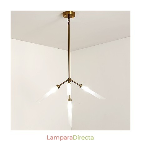Lámpara de araña moderna contemporánea personalizada de estilo mini de 5 luces Lámpara de araña moderna contemporánea personalizada de estilo mini de 5 luces