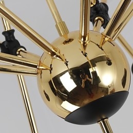 Lámpara de araña artística con dirección ajustable personalizada Lámpara de araña N