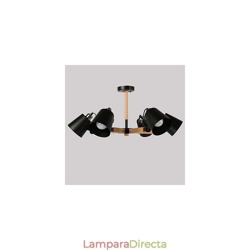 Característica de pintura vintage para lámpara de araña de metal