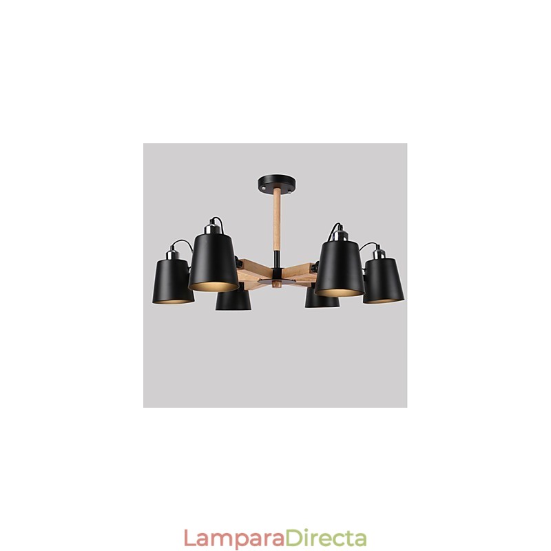 Característica de pintura vintage para lámpara de araña de metal