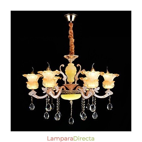 Lámpara colgante de metal estilo mini de cristal, moderna, contemporánea, tradicional, clásica, de aleación de zinc. Lámpara colgante de metal estilo mini de cristal, moderna, contemporánea, tradicional, clásica, de aleación de zinc.