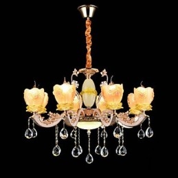 Lámpara colgante de metal estilo mini de cristal, moderna, contemporánea, tradicional, clásica, de aleación de zinc.