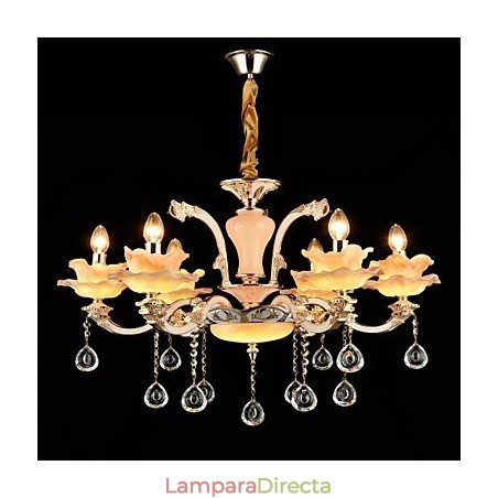 Lámpara colgante de metal estilo mini de cristal, moderna, contemporánea, tradicional, clásica, de aleación de zinc. Lámpara colgante de metal estilo mini de cristal, moderna, contemporánea, tradicional, clásica, de aleación de zinc.