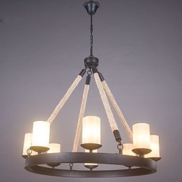 Lámpara colgante industrial clásica rústica estilo cabaña vintage retro estilo country living comedor tienda acero inoxidable