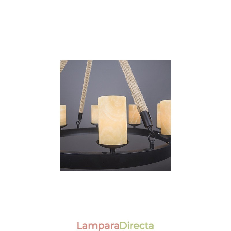 Lámpara colgante industrial clásica rústica estilo cabaña vintage retro estilo country living comedor tienda acero inoxidable