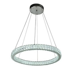 Lámpara colgante de techo interior con anillo regulable, moderna lámpara de araña con control remoto