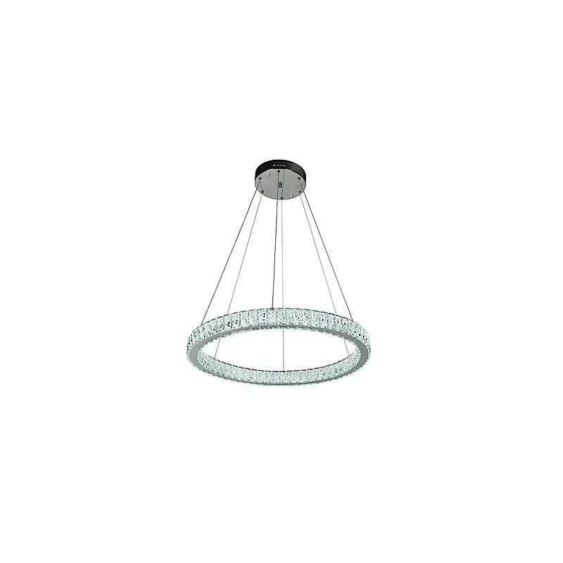 Lámpara colgante de techo interior con anillo regulable, moderna lámpara de araña con control remoto