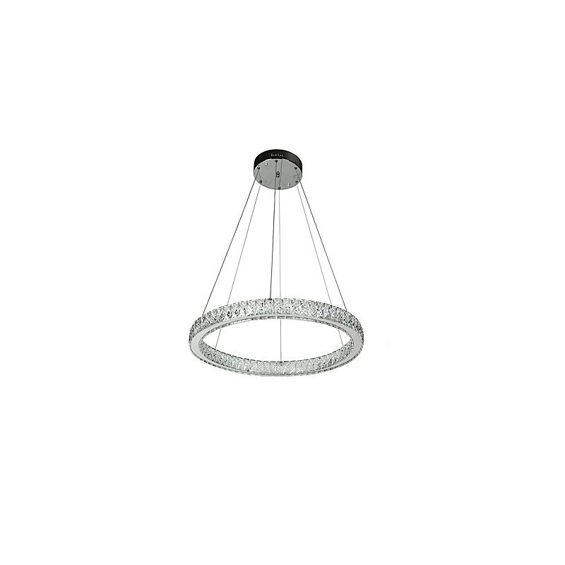 Lámpara colgante de techo interior con anillo regulable, moderna lámpara de araña con control remoto