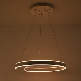 Lámpara de araña de atmósfera creativa y sencilla del norte de Europa, accesorio de iluminación decorativo para cantina.