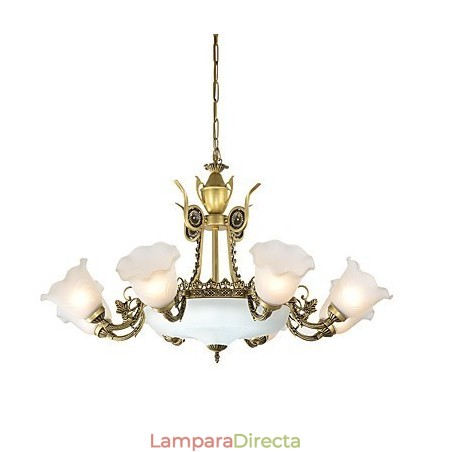 Lámpara de araña de metal estilo mini con pintura clásica tradicional Lámpara de araña de metal estilo mini con pintura clásica tradicional