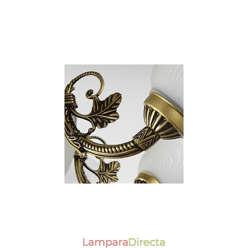 Lámpara de araña de metal estilo mini con pintura clásica tradicional