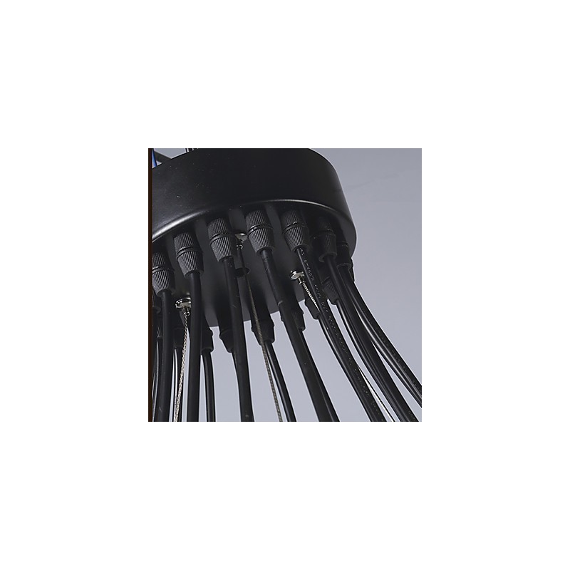 Lámpara de araña creativa nórdica retro industrial para ático