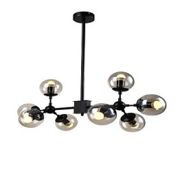 Lámpara de araña de metal estilo mini con pintura retro clásica tradicional