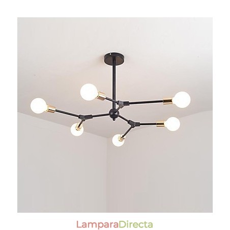 Lámpara colgante con pintura clásica tradicional de estilo mini de madera y bambú. Lámpara colgante con pintura clásica tradicional de estilo mini de madera y bambú.