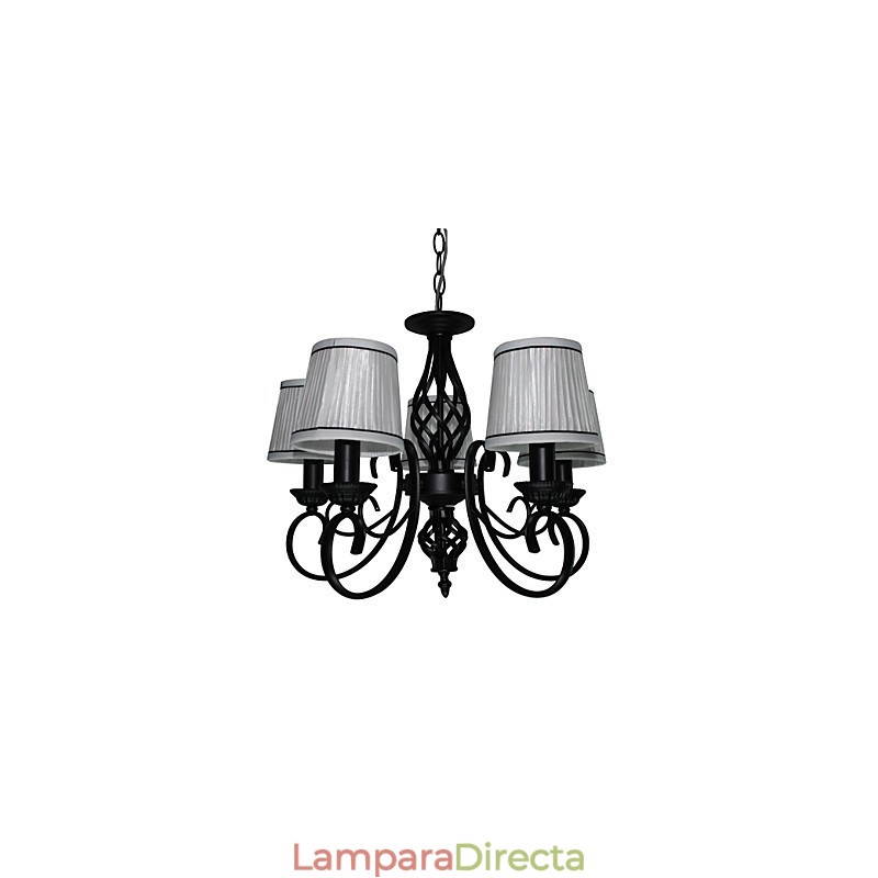 Lámpara de araña de metal de otros diseñadores contemporáneos modernos
