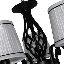 Lámpara de araña de metal de otros diseñadores contemporáneos modernos