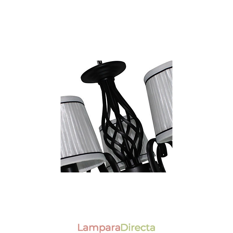 Lámpara de araña de metal de otros diseñadores contemporáneos modernos