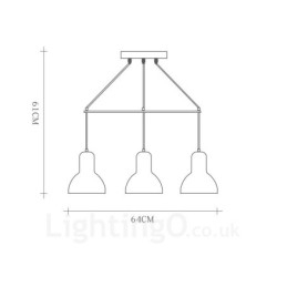 Lámpara colgante contemporánea moderna de madera de 5 luces con pantalla de hierro
