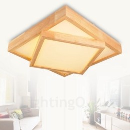 Lámparas de techo empotradas modernas y contemporáneas con pantalla acrílica