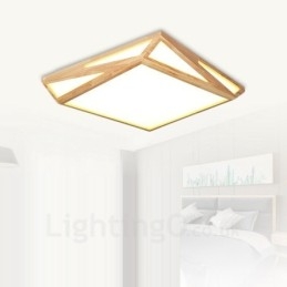Lámparas de techo empotradas de estilo nórdico contemporáneo moderno con pantalla acrílica