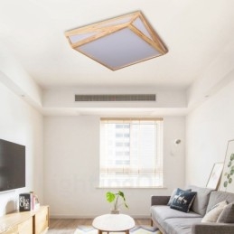 Lámparas de techo empotradas de estilo nórdico contemporáneo moderno con pantalla acrílica