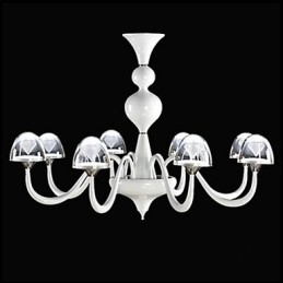 Colgante de hongo de cristal creativo minimalista moderno 8