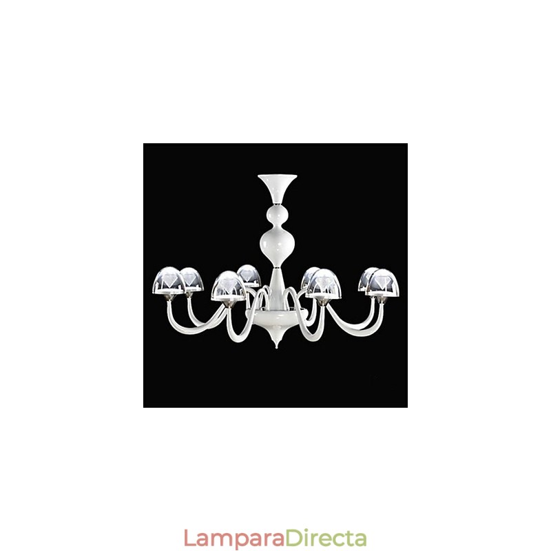 Colgante de hongo de cristal creativo minimalista moderno 8