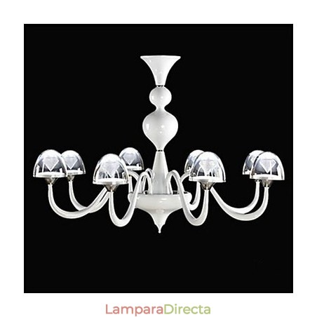 Colgante de hongo de cristal creativo minimalista moderno 8 Colgante de hongo de cristal creativo minimalista moderno 8