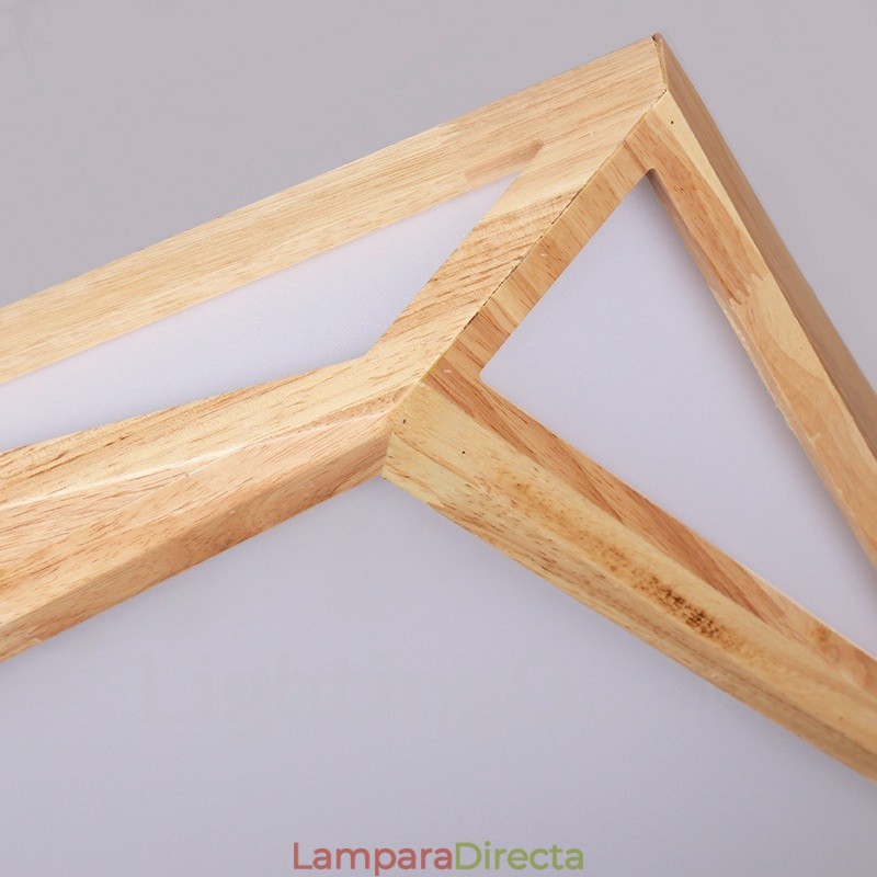 Lámparas de techo empotradas de estilo nórdico contemporáneo moderno con pantalla acrílica