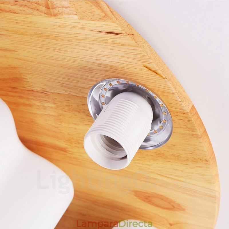 Lámparas de techo empotradas modernas y contemporáneas de 3 luces con pantalla de vidrio