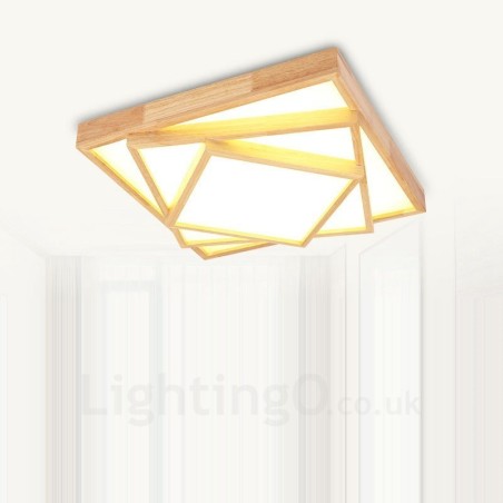 Lámparas de techo empotradas de estilo nórdico contemporáneo moderno con pantalla acrílica Lámparas de techo empotradas de estilo nórdico contemporáneo moderno con pantalla acrílica