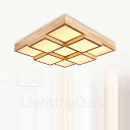 Lámparas de techo empotradas de estilo nórdico contemporáneo moderno con pantalla acrílica