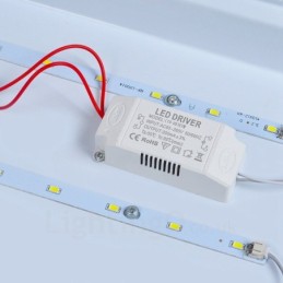 Lámparas de techo empotradas modernas y contemporáneas con pantalla acrílica